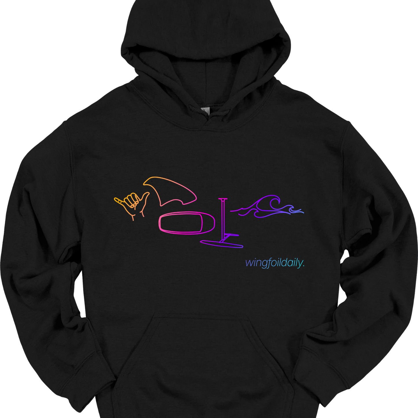 Gradient Wing Hoodie