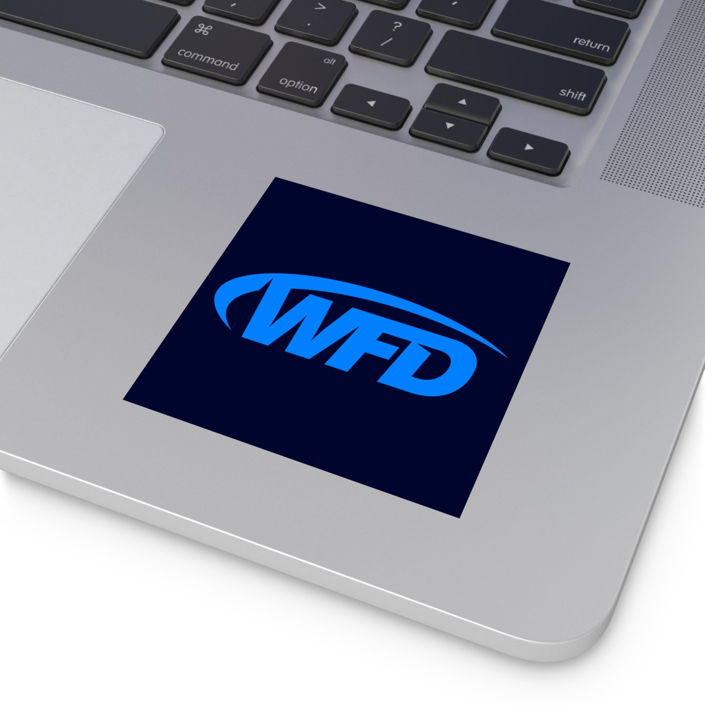 WFD Logo Sticker Blue