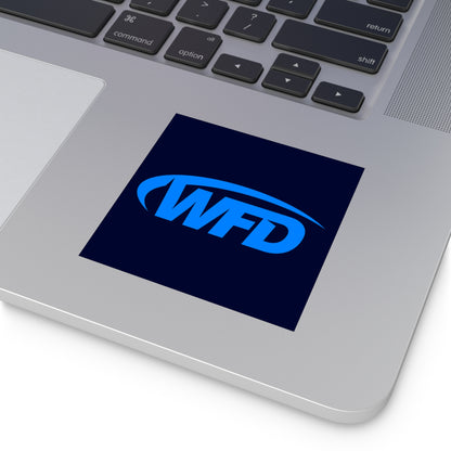 WFD Logo Sticker Blue