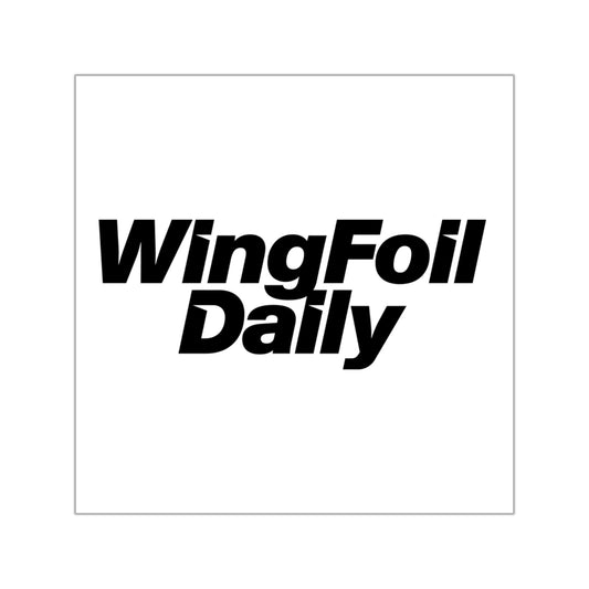 wingfoildaily Typo Sticker