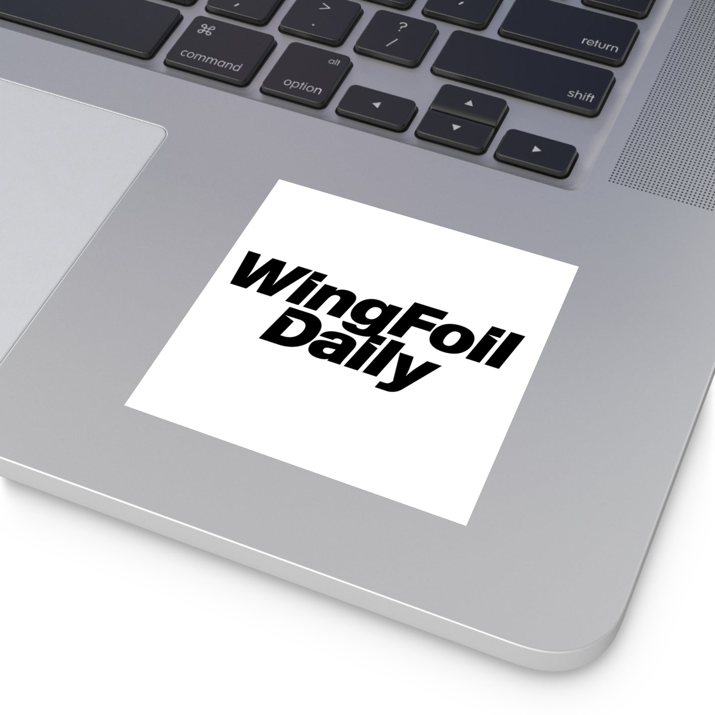 wingfoildaily Typo Sticker