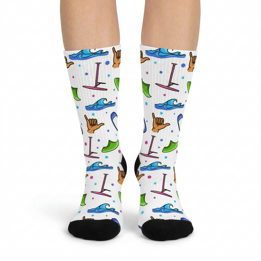 Color Wing Socks
