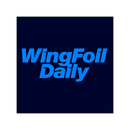 wingfoildaily Typo Sticker