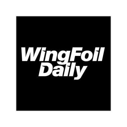 wingfoildaily Typo Sticker
