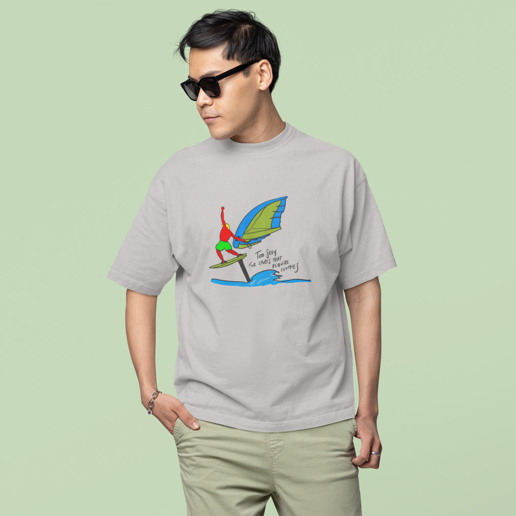 Too Sexy Wing Foil Shirt Unisex Fit with Exclusive Illustration - WINGFOILDAILY