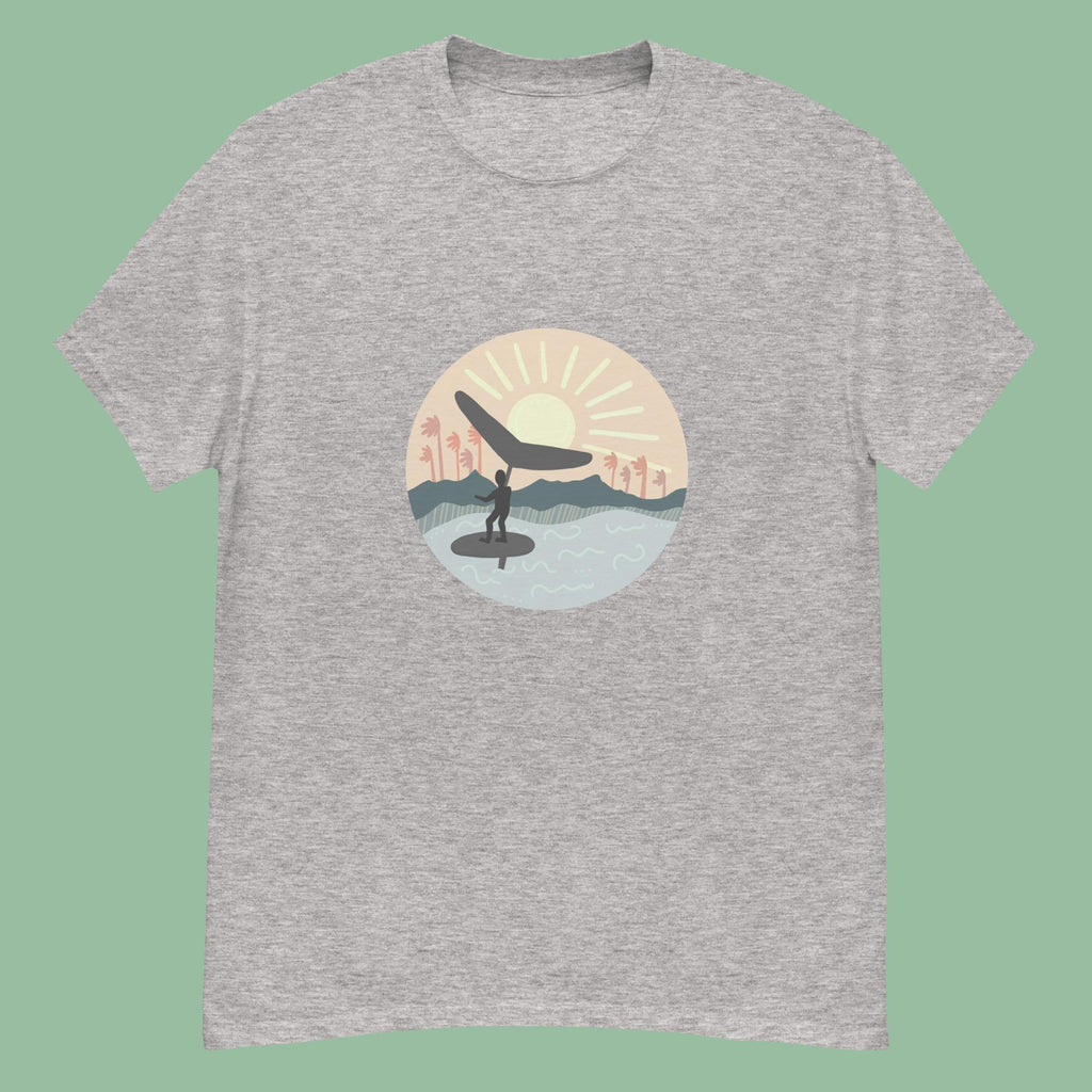 Sunset Vibes Wing Foil Unisex T-Shirt