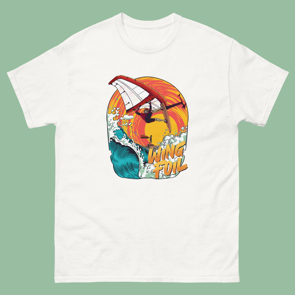 Wing Foiling Vibes T-Shirt Catch the Sunset, Ride the Wave