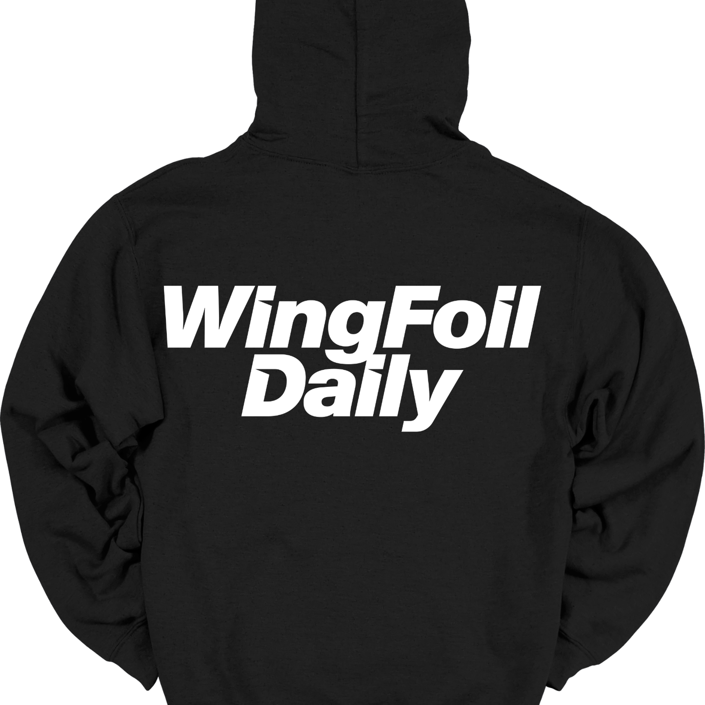 wingfoildaily Typo Hoodie