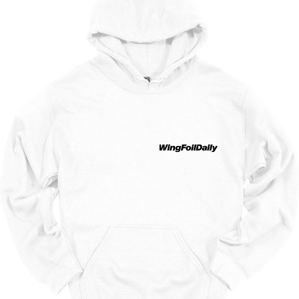 wingfoildaily Typo Hoodie